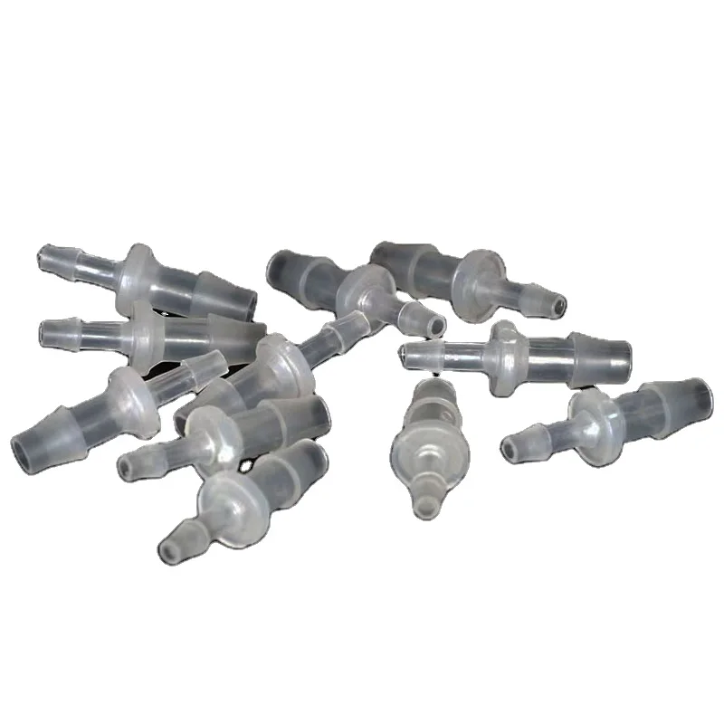 Flexible hose connector pp plastic straight through joint pipe reductor fittings