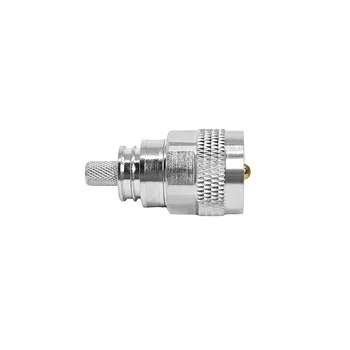 RF कनेक्टर सोल्डरलेस UHF PL259 पुरुष क्रिंप (ez) कनेक्टर WTR195 केबल के लिए