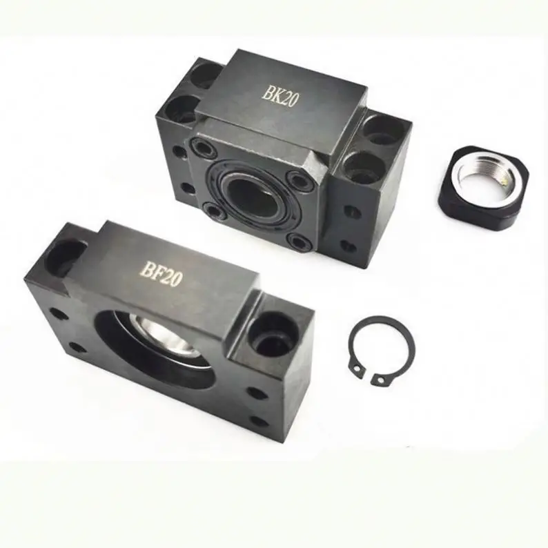 TEBAK D-02 FK10 FK12 FK15 FK20 FK25 FK30 BK15 BF15 25 35 FF0 Fixed Ends Support Unit Stocked Support Unit BF Ball Screw Kits