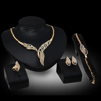 Mix Style gold women Jewelry Sets xoxo necklace set jewelry indian bridal jewelry