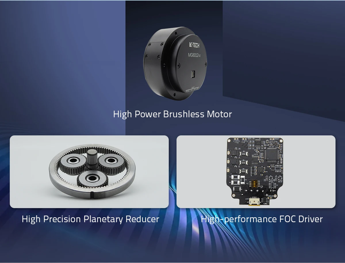 ローダー対応 Miw Mg8016-i6v2 Brushless Bldc Electr Exoskeleton Dc Robot Arm Motor