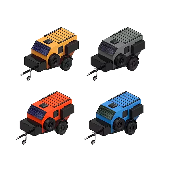 2025 Kinlife Mini Camper 5th Wheel Travel Trailer for Camping