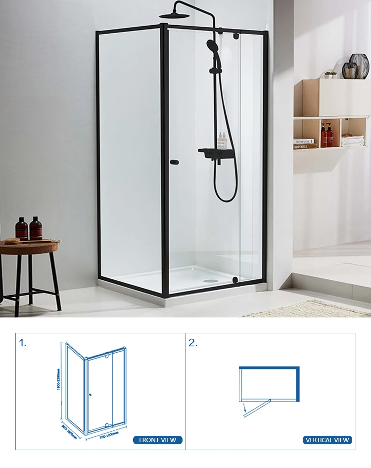 Frameless Neoangle Fiber Glass Cabin High Quality Shower Room For