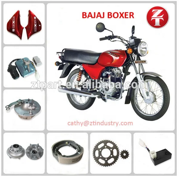 Factory out let accessori moto per bajaj boxer cina ricambi moto
