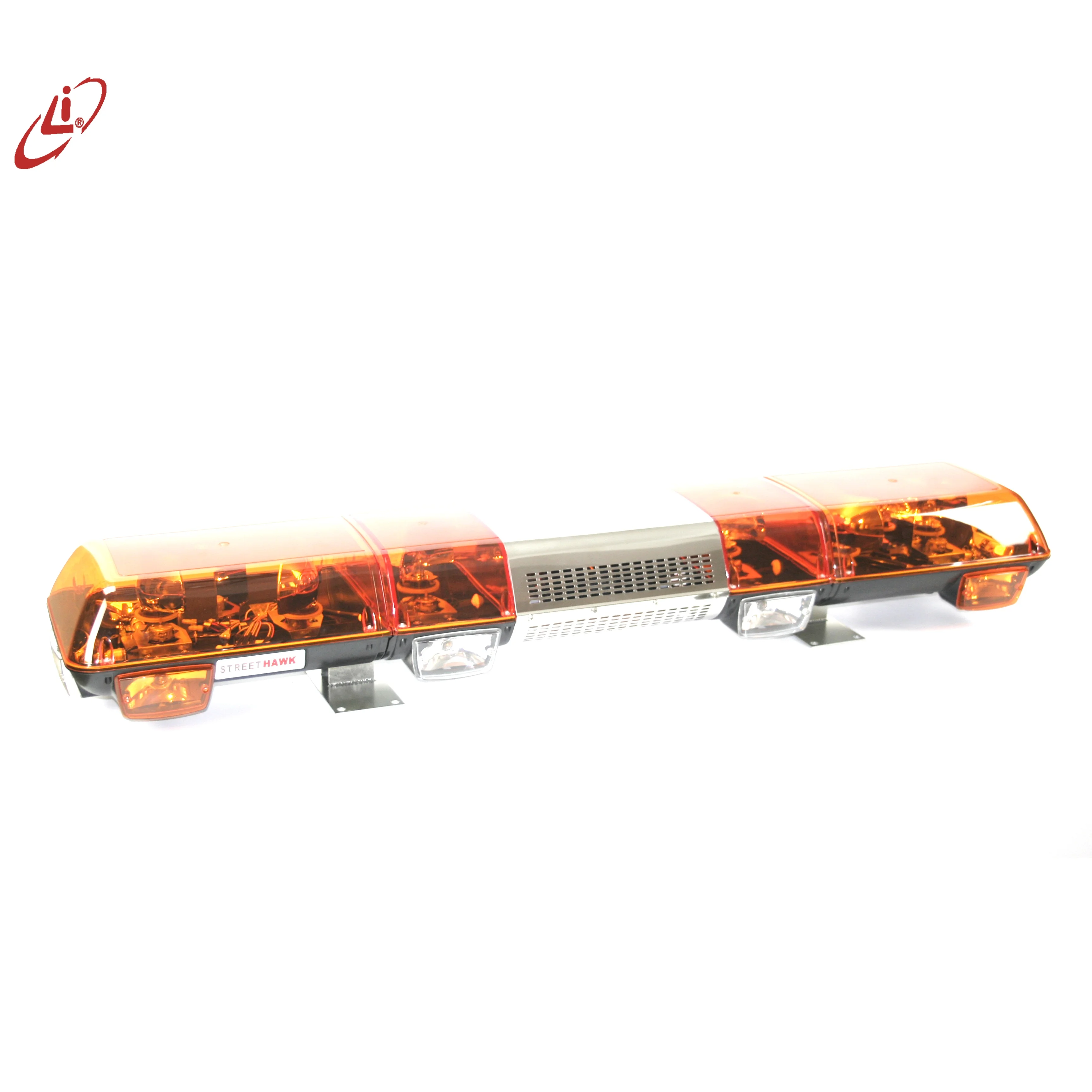 LYAF Amber Warning Lightbar Emergency Speaker Ambulance Blue Warning Strobe Lights Horns Siren Speaker With Light Warn Light Car