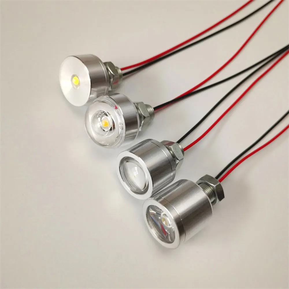 Small Spot Light 1W Mini LED Spotlight 3V 5V 12V Recessed Downlight Bathroom Kitchen Cabinet Showcase Lamp