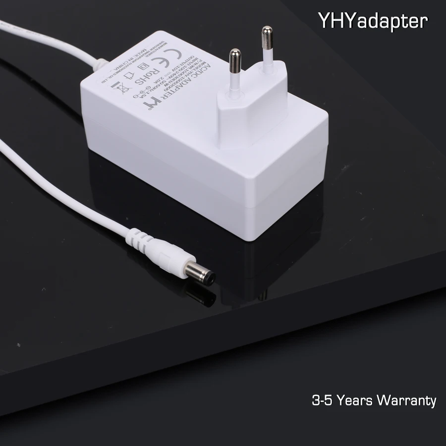 AC 100-240V Ingresso DC 12V Alimentazione di usca Spina UE Adattatore di alimentazione impermeabile esterno Caricatore per telecamera IP analogica AHD di sicurezza CCTV  30