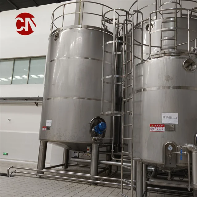 Mini Dairy Plant stainless steel tank Milk Processing Machine