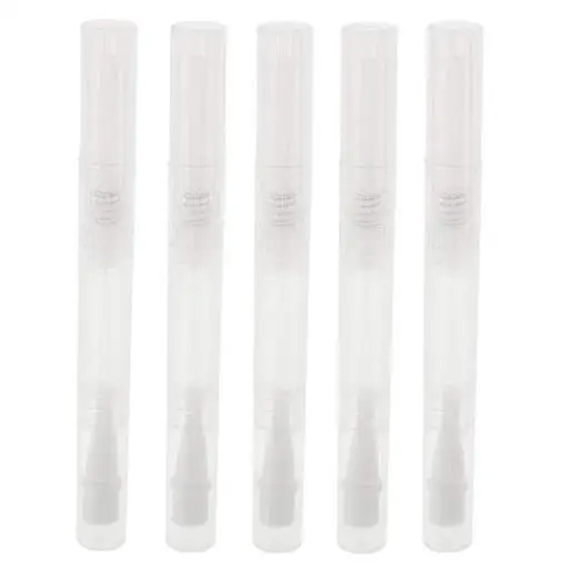Empty Refill Paint Markers Blank Refillable Paint Pens Empty Refillable Marker for Painting, Transparent Pen Tube, Fill with You