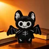 Set Halloween - pipistrello, teschio, gattino nero - 23 cm