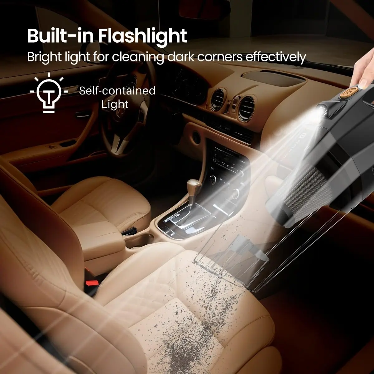 Автомобильный беспроводной высокомощный 6000 Па бытовой автомобиль двойного назначения ручной автомобильный пылесос Многофункциональный