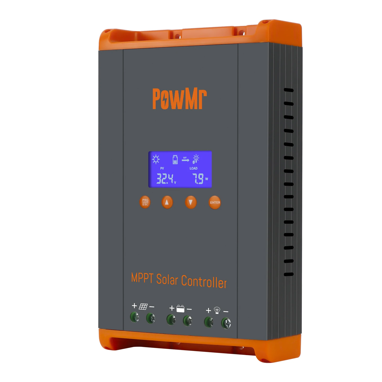 PowMr 60A ソーラーチャージコントローラー 鉛蓄電池/リチウムイオン 