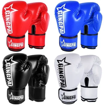 Professional Boxing Gloves Leather Adult Boxing Gloves