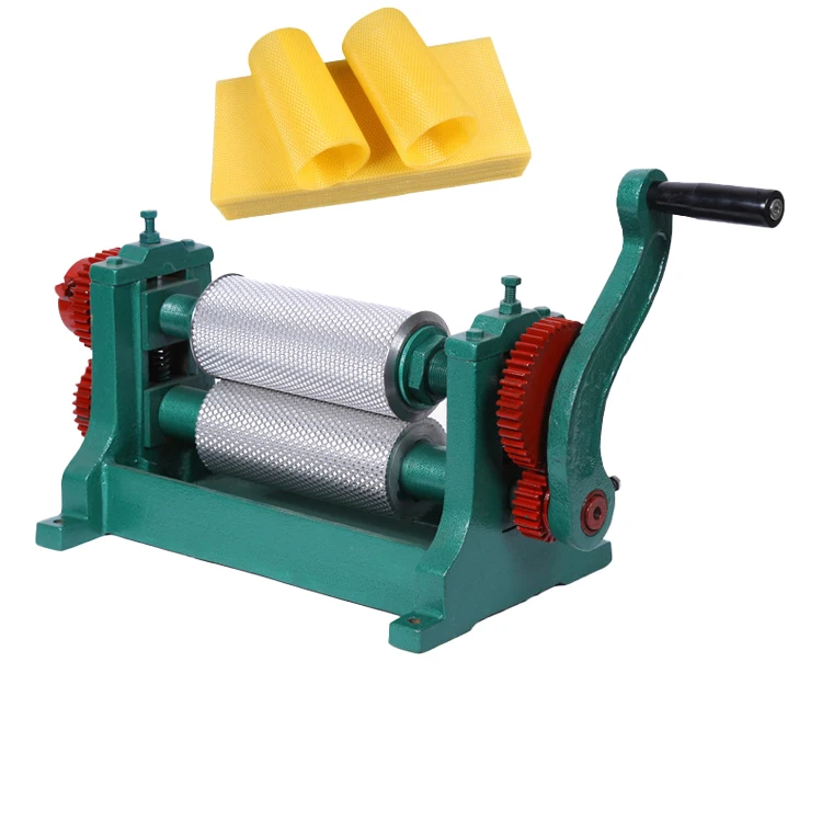 New Design Bee Foundation Making Machine Beeswax Foundation Mill