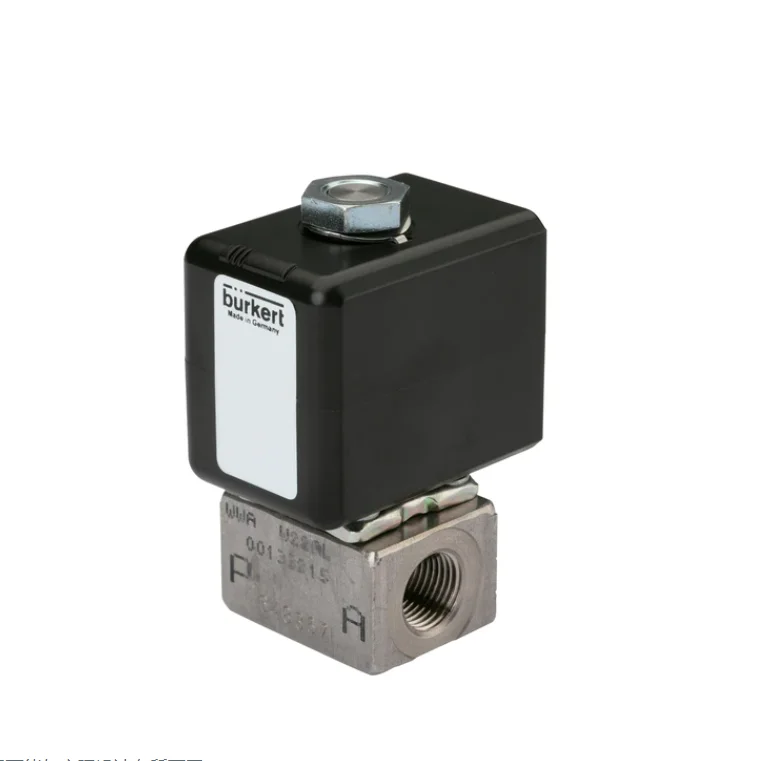 Burkert 7011 2/2-way Solenoid Valve Direct-acting 2/2-way Plunger Valve