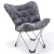 Modern style memory cotton cushion cover butterfly office chair mechanism folding butterfly chair NO 4