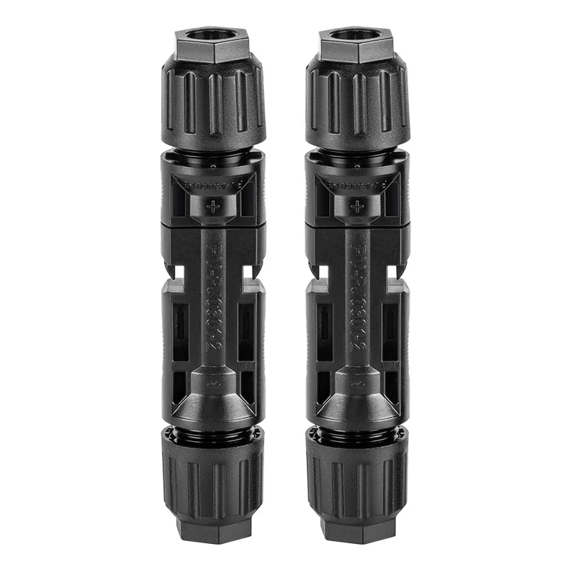 1500V para sa mc4 Photovoltaic Connector 4P Male at Female Solar Combiner Box Baterya Waterproof Linker para sa Power Applications