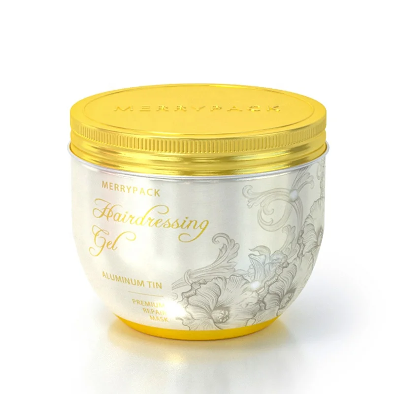 Custom Empty 350ml Metal Tin Container Balm Jar Cosmetic Pomade Cream Wholesale Candle Tin Aluminum Jar