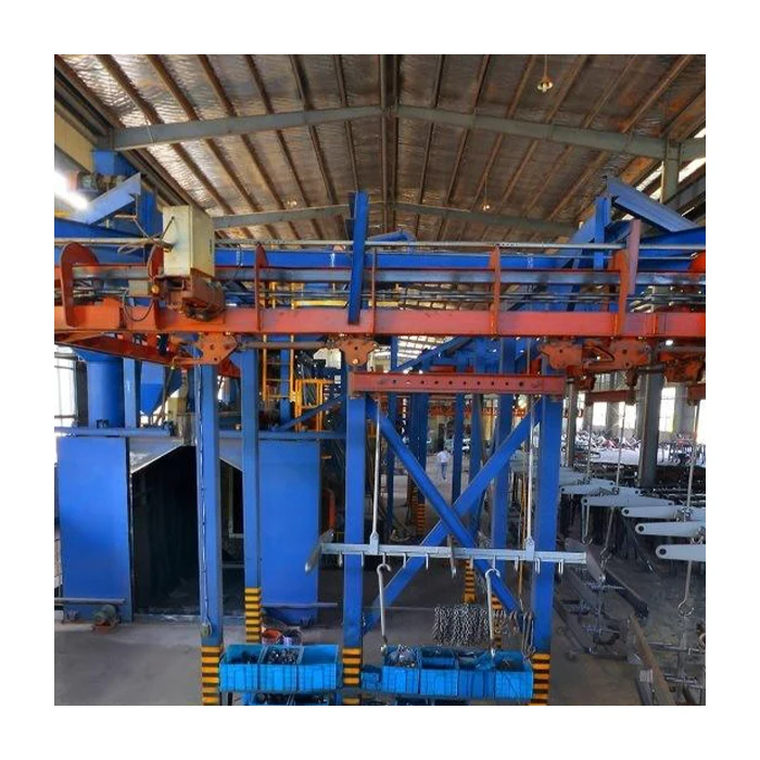 Cheap Automatic Steel Aluminum Shot Blasting Machine Hanger Type Shot Blast Machine With Good Price