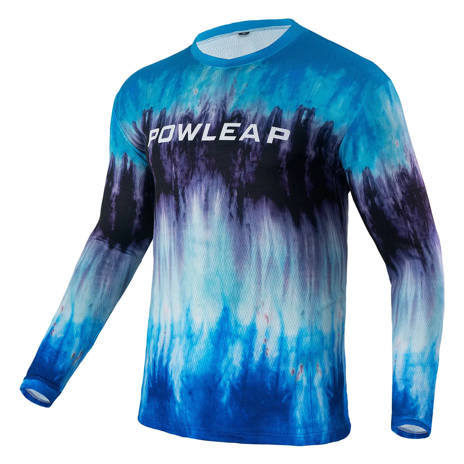 Custom Made Plain Print Downhill Cycling Jerseys Long Sleeve Team