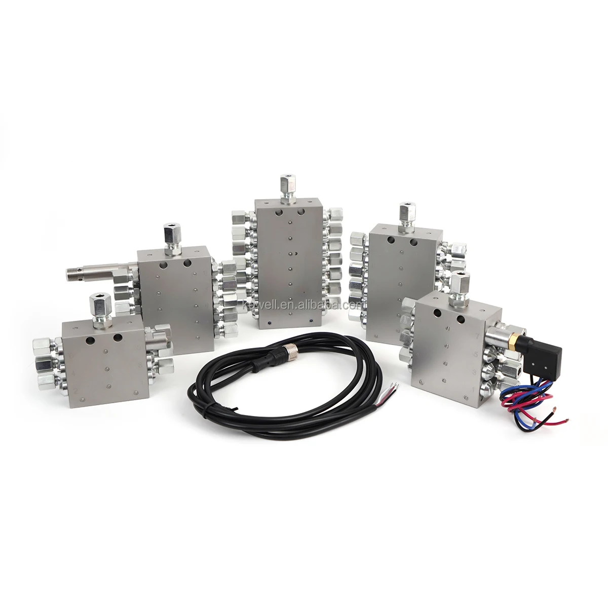 SSV Progressive Lubrication Metering Grease Feeder Dispenser Block Device Oil Divider Valve Injector Distributor Mining