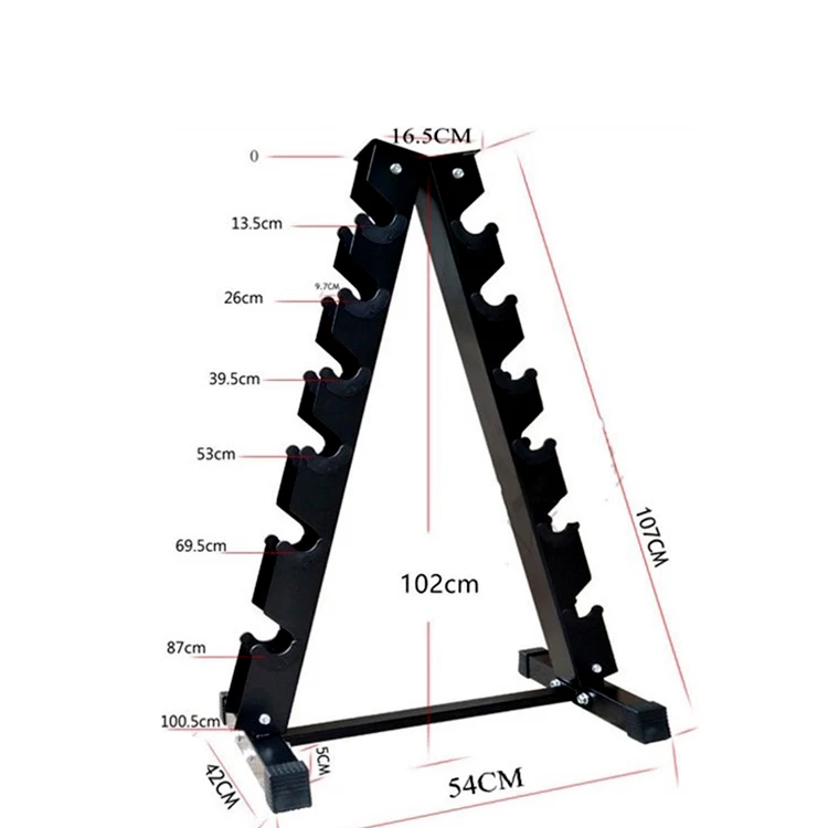 Multi Function Dumbbell Hantel Dumbbell Holder Small Weight Rack Tree