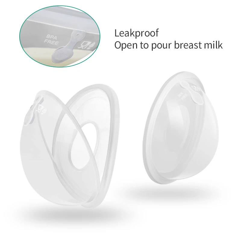 Reusable Breast Shell Breast Milk Collectors Nipple Shield and Milk Catcher  BPA Free Milk Saver For Breastfeeding