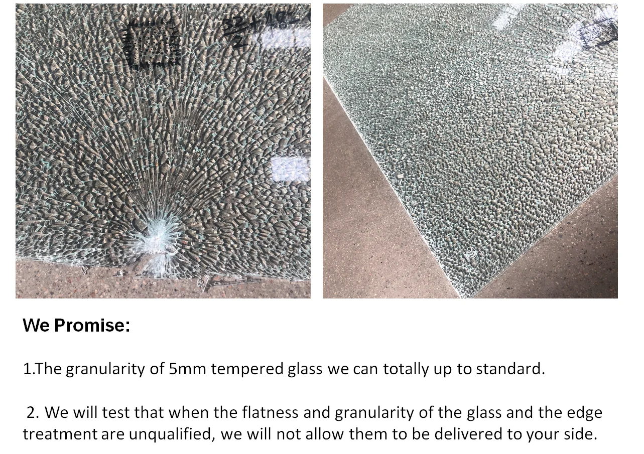 Sanjing Australian Standard De Vidrio Templado 8mm 10mm Tempered Glass