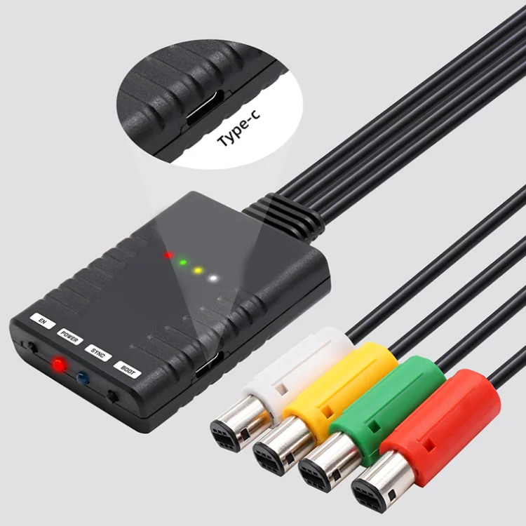 4 in 1 Controller Adapter Converter for Nintendo for GameCube for NGC ...