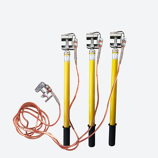 High Voltage Personal Protective Grounding Equipment Earthing And Short ...