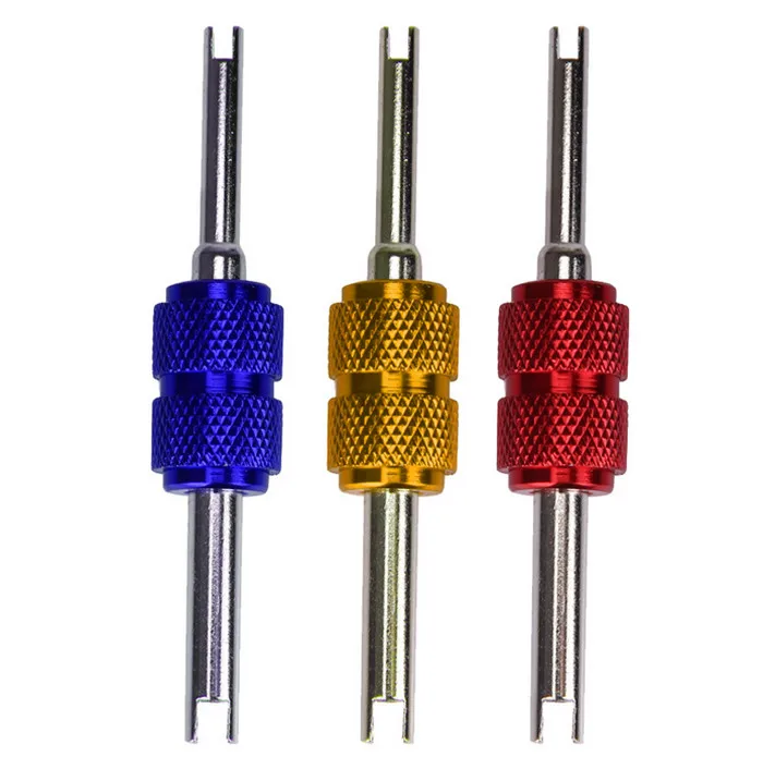 Лидер продаж, двухсторонний автомобильный сердечник клапана кондиционера, ключ, резьбовой дверной сердечник, инструмент, гаечный ключ для разборки