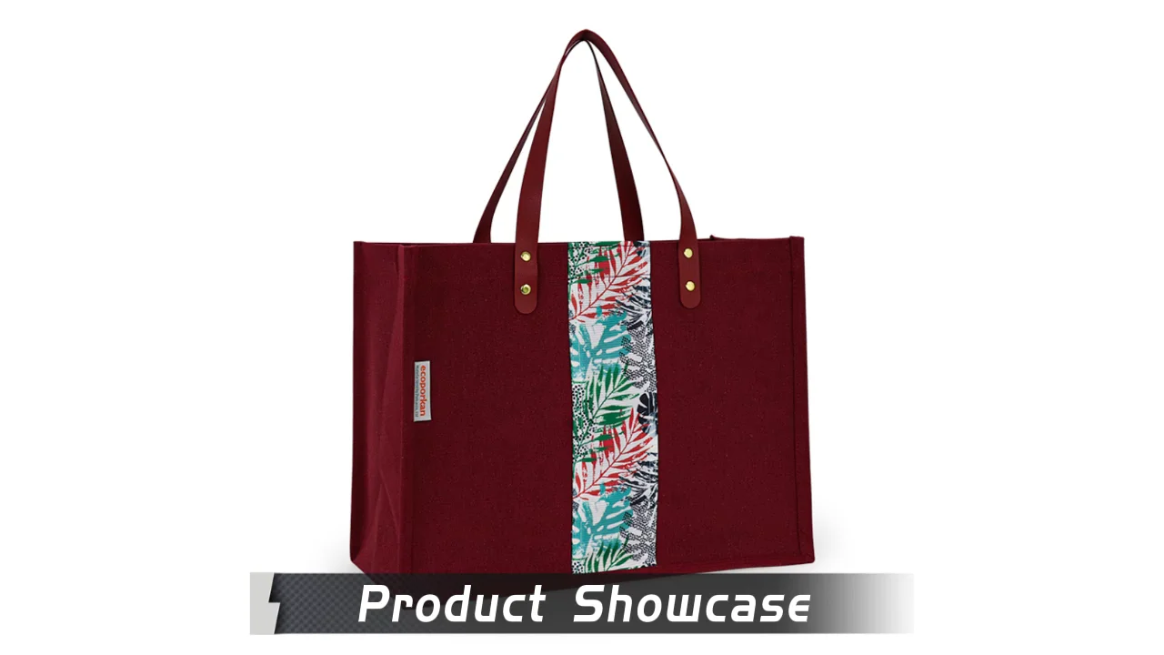 Ready Made for Sale Eco Friendly Stylish Cotton Tote Bag with 