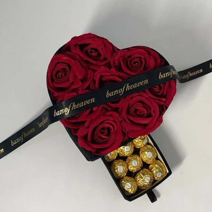 
Роскошная замшевая бархатная упаковочная коробка Dongguan Brivote, Цветочная коробка, бумажная мини-коробка для цветов в форме сердца 