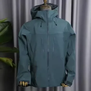 Full Seam Tape Waterproof Raincoat Hooded Windproof 3-layer