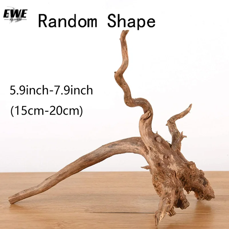EWE水槽用流木 天然スパイダーウッド 爬虫類ブランチ 水槽装飾