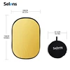 829616 - Oval - No handle - 100*150cm - Gold + Silver