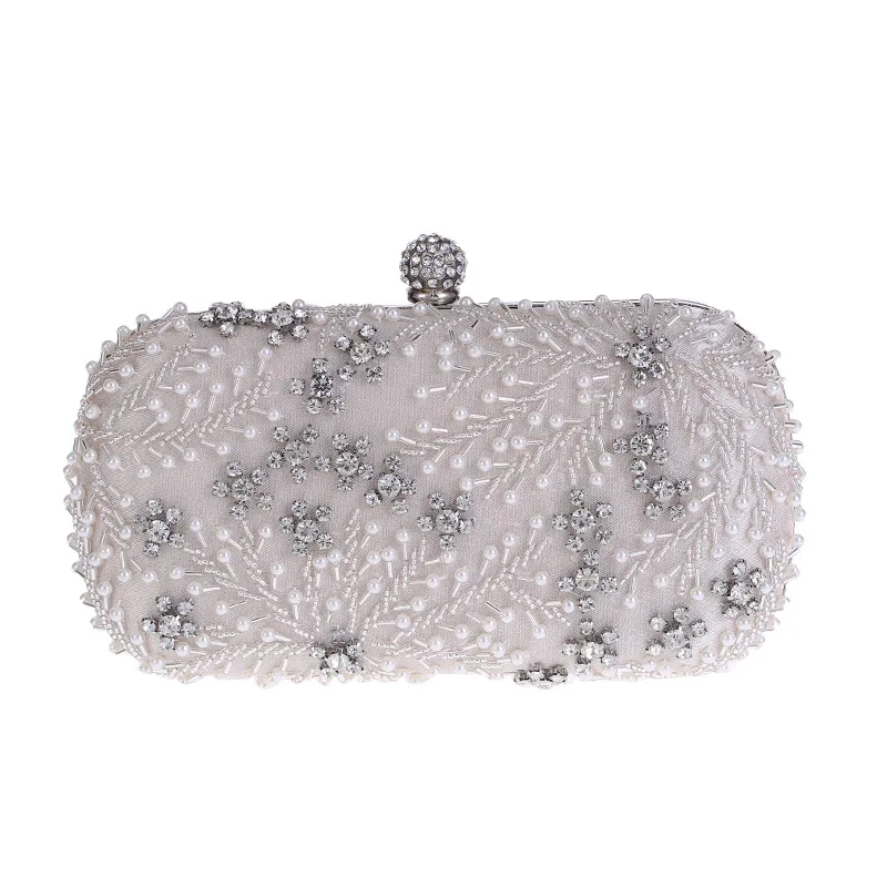 WHTUOHENG Silver Crystal Wedding Purse Luxury Designer Evening Clutch Bags  For Party Prom Shoulder Handbags Mini Money Bag - AliExpress