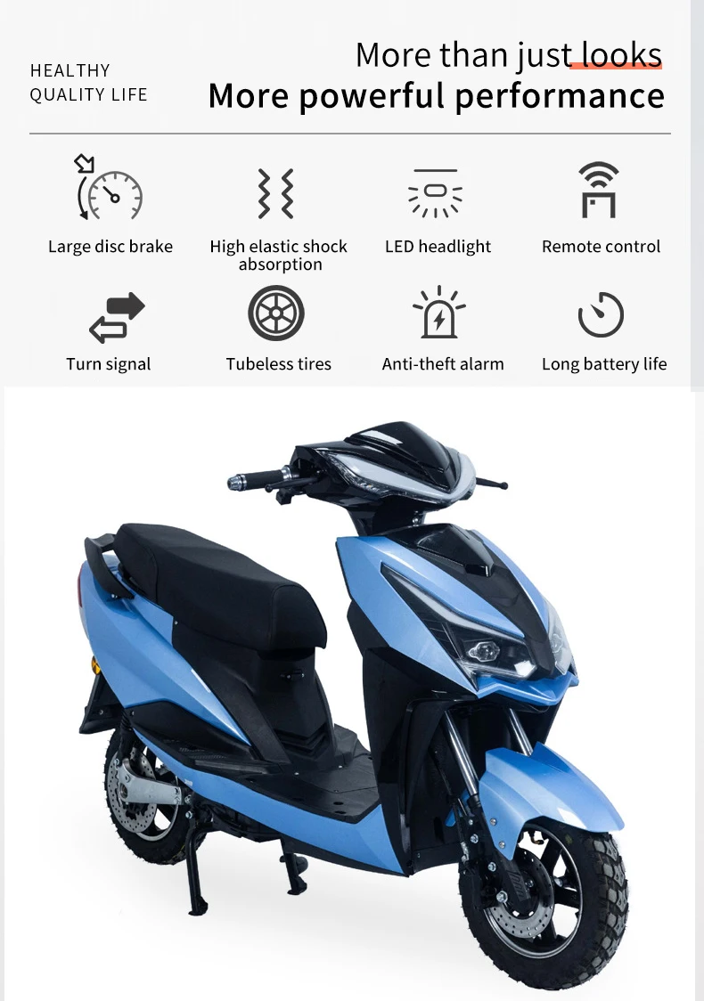 Paige Factory Direct Sale Electric Bike 1000w 72v for Adult 2