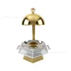 8L hexagonal white round-topped stove