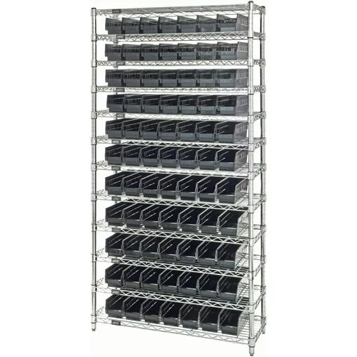 Customized ESD Storage Shelves , Industrial Wire Shelving System Resistance 10e6-10e9 Ohm