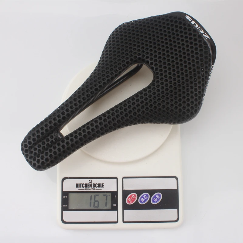 3d Printed Bicycle Saddle Full Carbon Liquid Resins Bike Seat