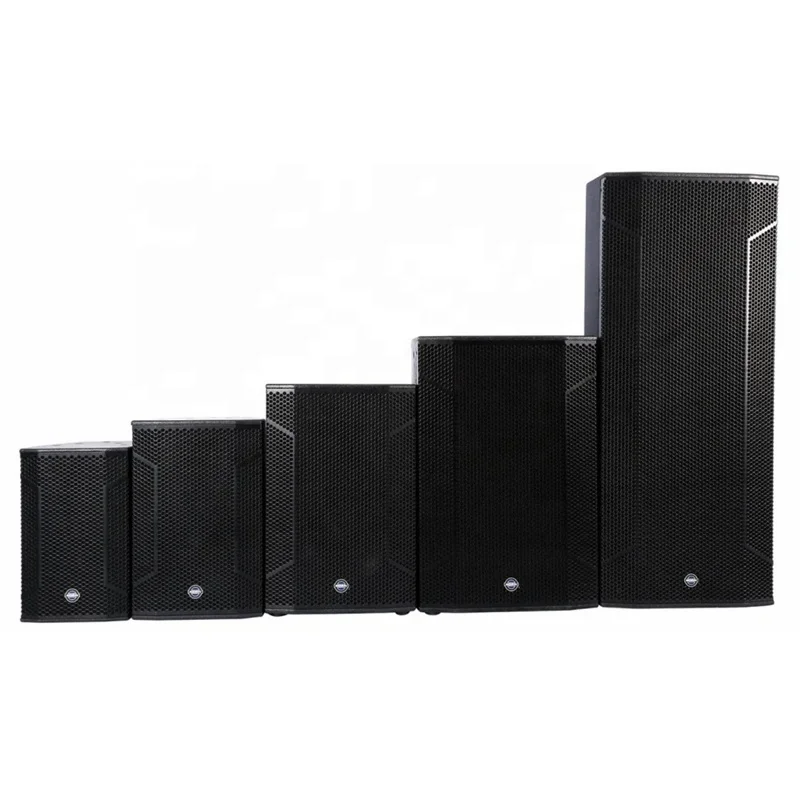 Professional Wooden Outdoor PA Speakers Mixer Sound System with