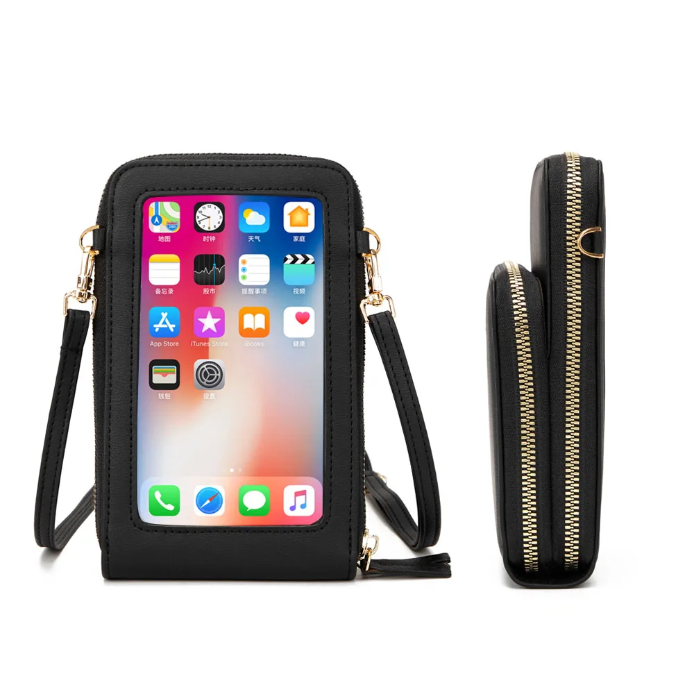 Crossbody Cellphone Purse Women Touch Screen Bag Blocking Wallet Handbag Shoulder Strap