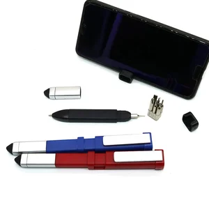 Multi-function Screwdriver Pen Many Different Specification Tools Screwdriver Ball Pen Multiple Use Bolt Driver Ballpoint Pen