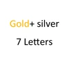 Yellow+silver-7 letters
