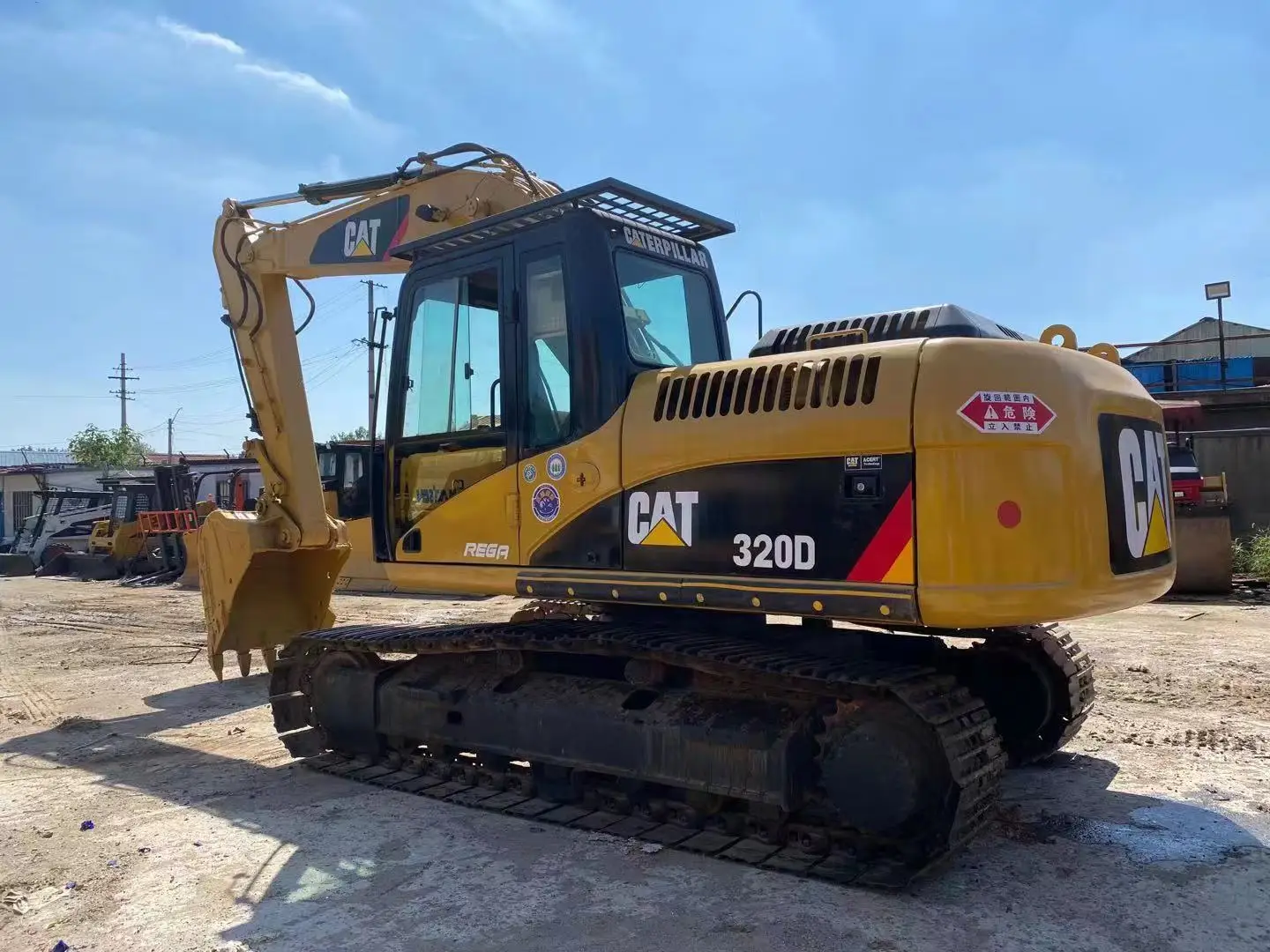 Hot Sale Used Caterpillar Digger 320d Used Excavator Cat 320b 320bl