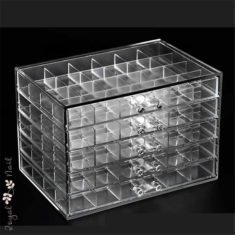 Nail Art Storage Box - 5 Layers 120 Grids