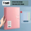 upgraded thickened transparent powder-4 divider pages
