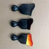 1pc curve brush mix color hair