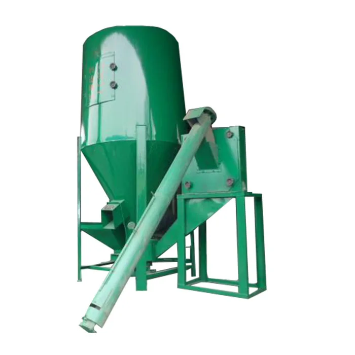 Horizontal Feed Mixer Push Manual Mixer Machine Animal 1 Ton Vertical Feed Mixer 500kg